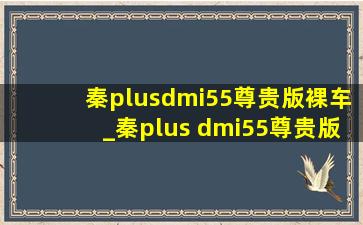 秦plusdmi55尊贵版裸车_秦plus dmi55尊贵版落地